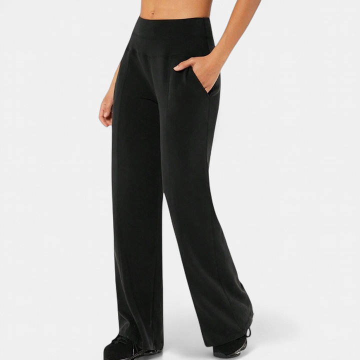 Women's Wide Leg Pants, High Waist Lounge Fit