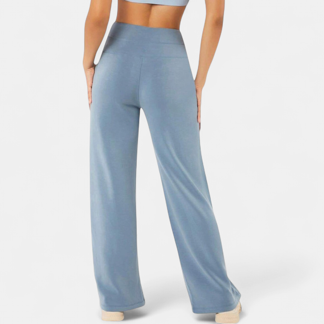 Women's Wide Leg Pants, High Waist Lounge Fit