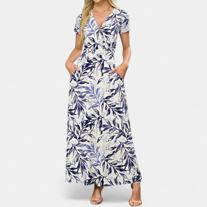 Navy Floral