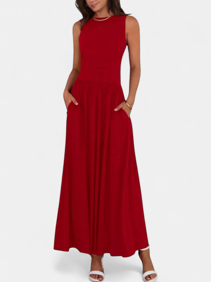 CLARINE | Empire Waist Babydoll Maxi Dress