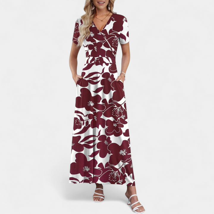 Burgundy Floral