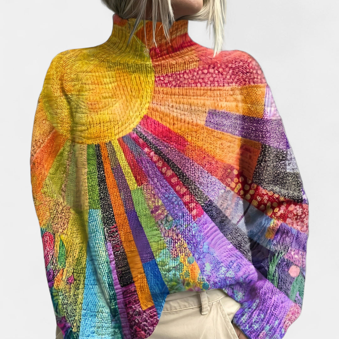 Multicolour Sunburst